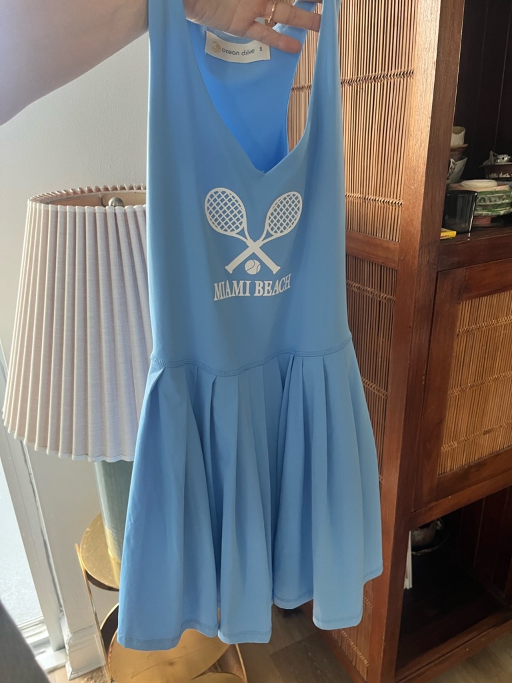 Ocean Drive Sky Blue Sleeveless Dress